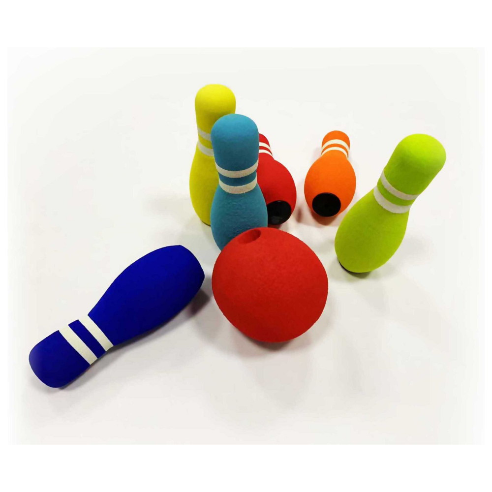 Mjukt bowling set