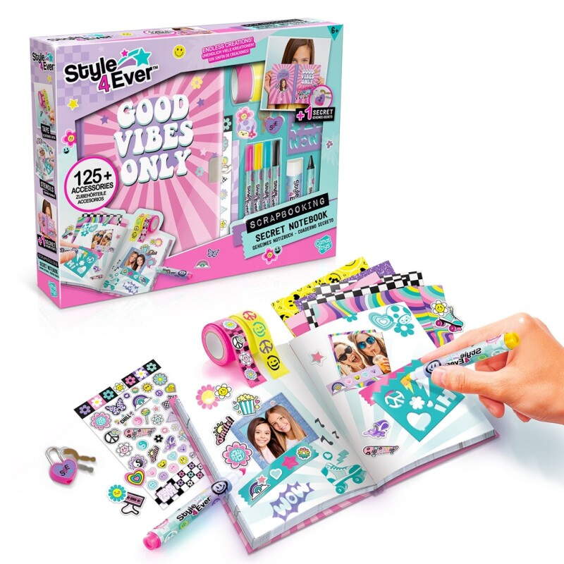 Style 4 Ever Scrapbooking Hemlig Dagbok