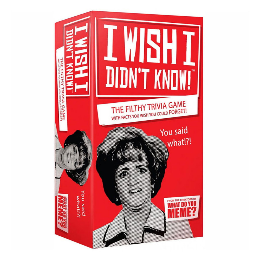 I Wish I Didn't Know!