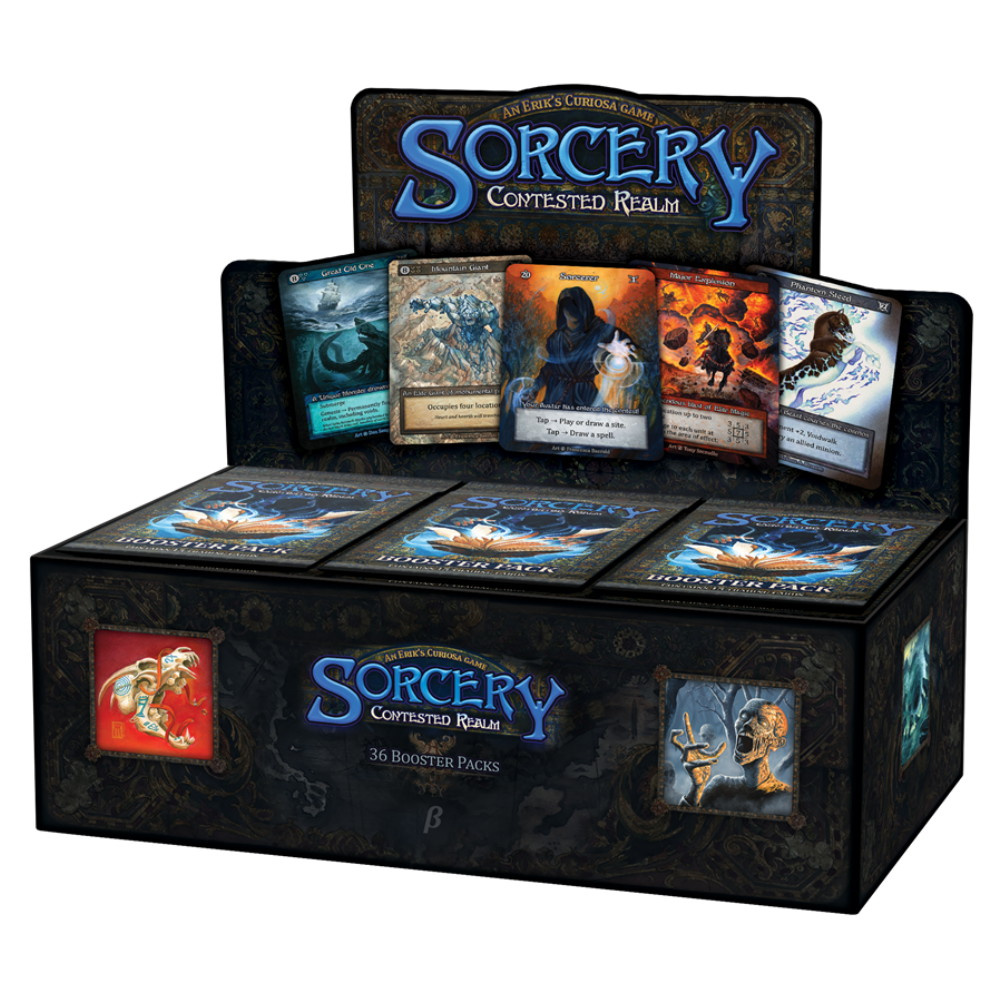 Sorcery: Contested Realm - Beta Booster Display