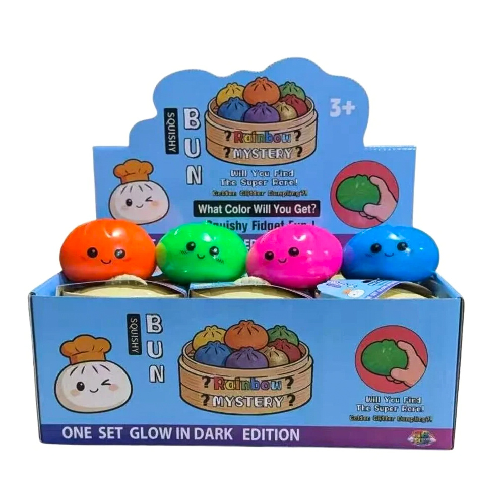Dumpling Squishy Glow in the Dark 8,5 cm