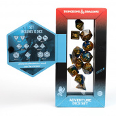 Dungeons & Dragons: Adventure Dice Set - Monk Blue/Gold Dungeons & Dragons: Adventure Dice Set - Monk Blue/Gold