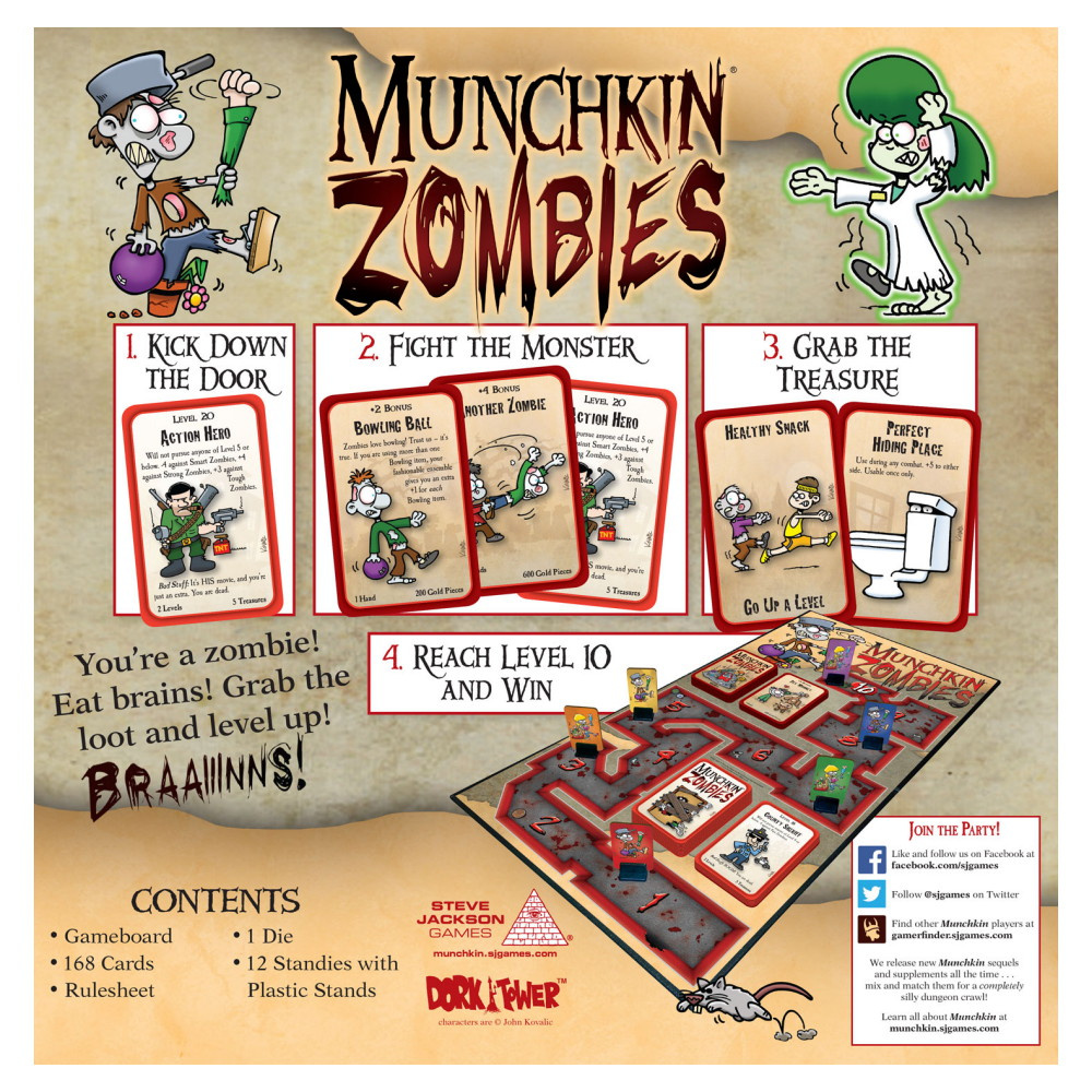 Munchkin Zombies: Deluxe