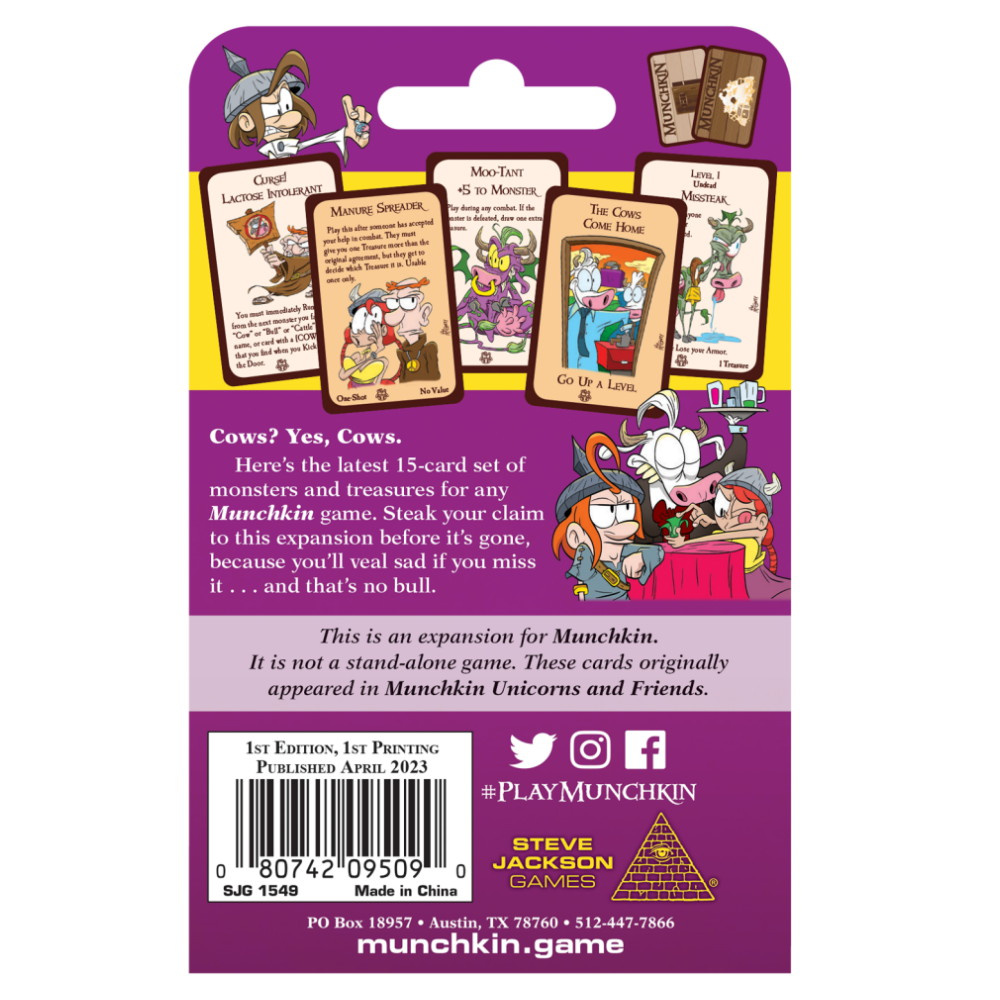 Munchkin: Cows (Exp.)