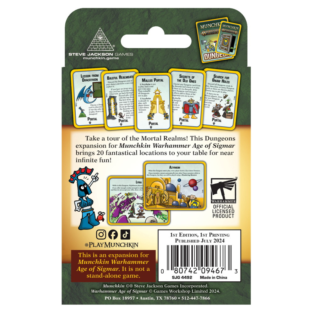 Munchkin Warhammer: Age of Sigmar - Dire Domains (Exp.)