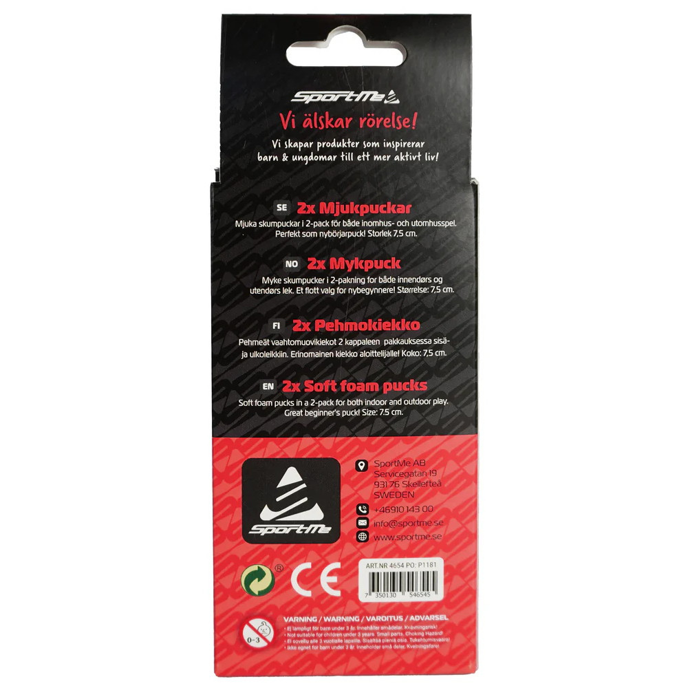 SportMe Mjukpuck 2-p
