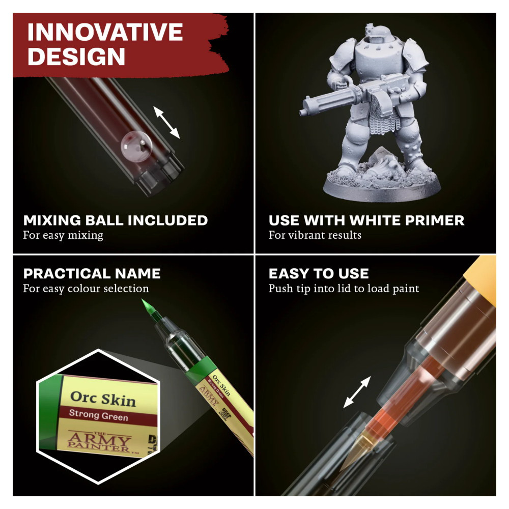 Army Painter: Speedpaint Marker - Metallics Set