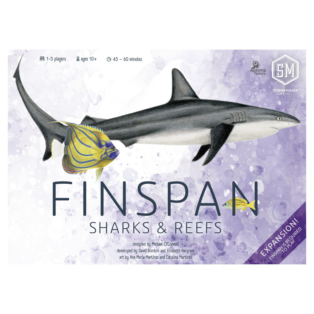 Finspan: Sharks & Reefs (Exp.) (Eng)