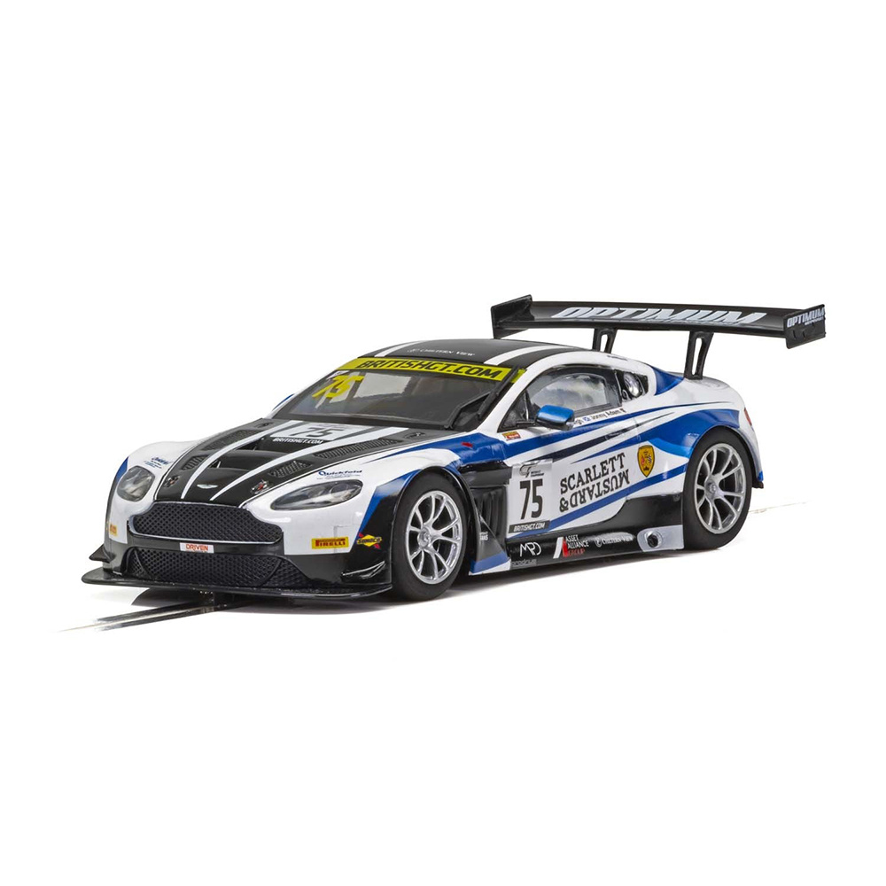 Scalextric 1:32 - Aston Martin GT3, British GT 2018, Flick Haigh, Johnny Adam