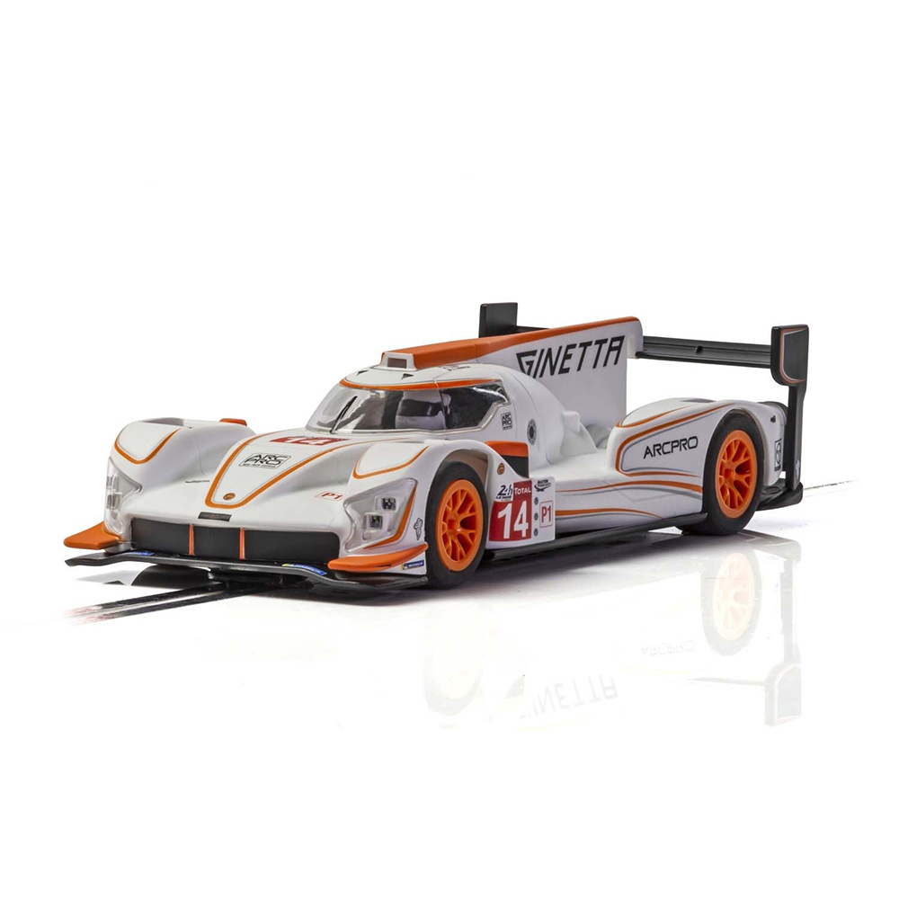 Scalextric 1:32 - Ginetta G60-LT-P1 No 14 - White/Orange