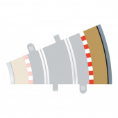 Scalextric Radius 2 Curve Outer Borders 22.5° x 4 Scalextric Radius 2 Curve Outer Borders 22.5° x 4