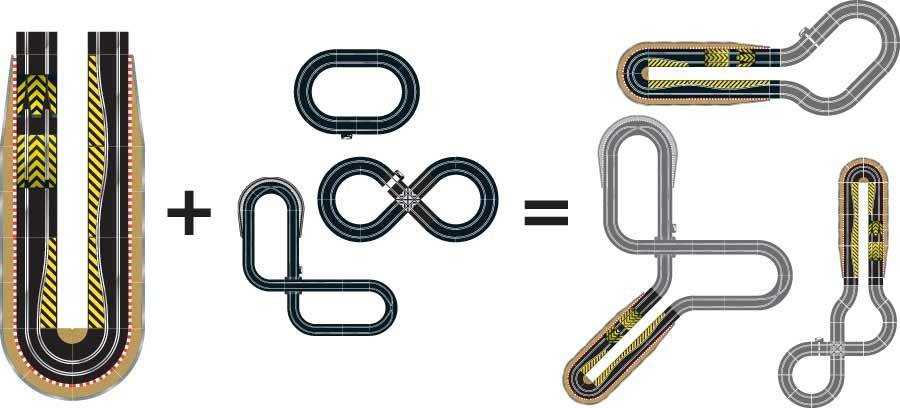 Scalextric Ultimate track extension pack