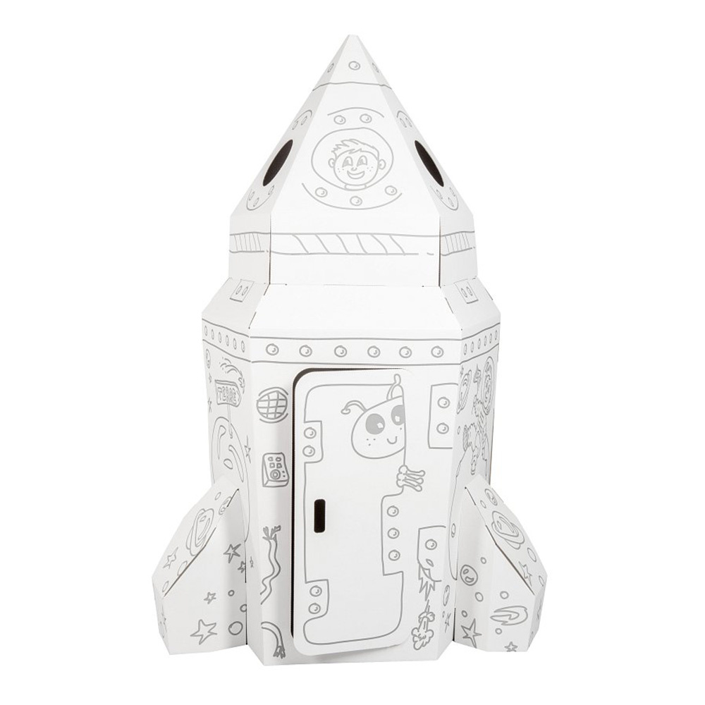 Kartongbyggnad - Rymdskepp