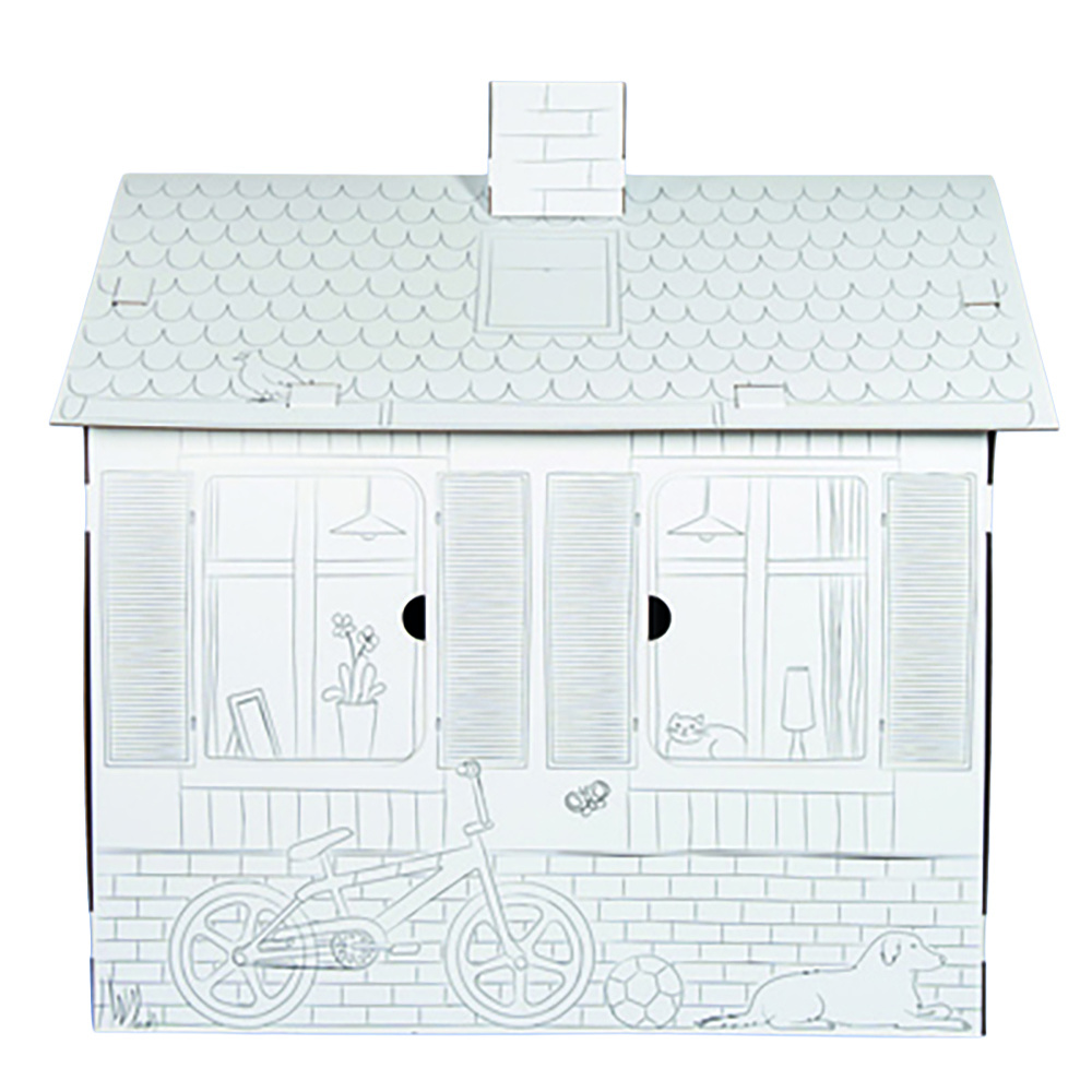 Kartongbyggnad - Hus