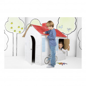 Kartongbyggnad - Hus Kartongbyggnad - Hus