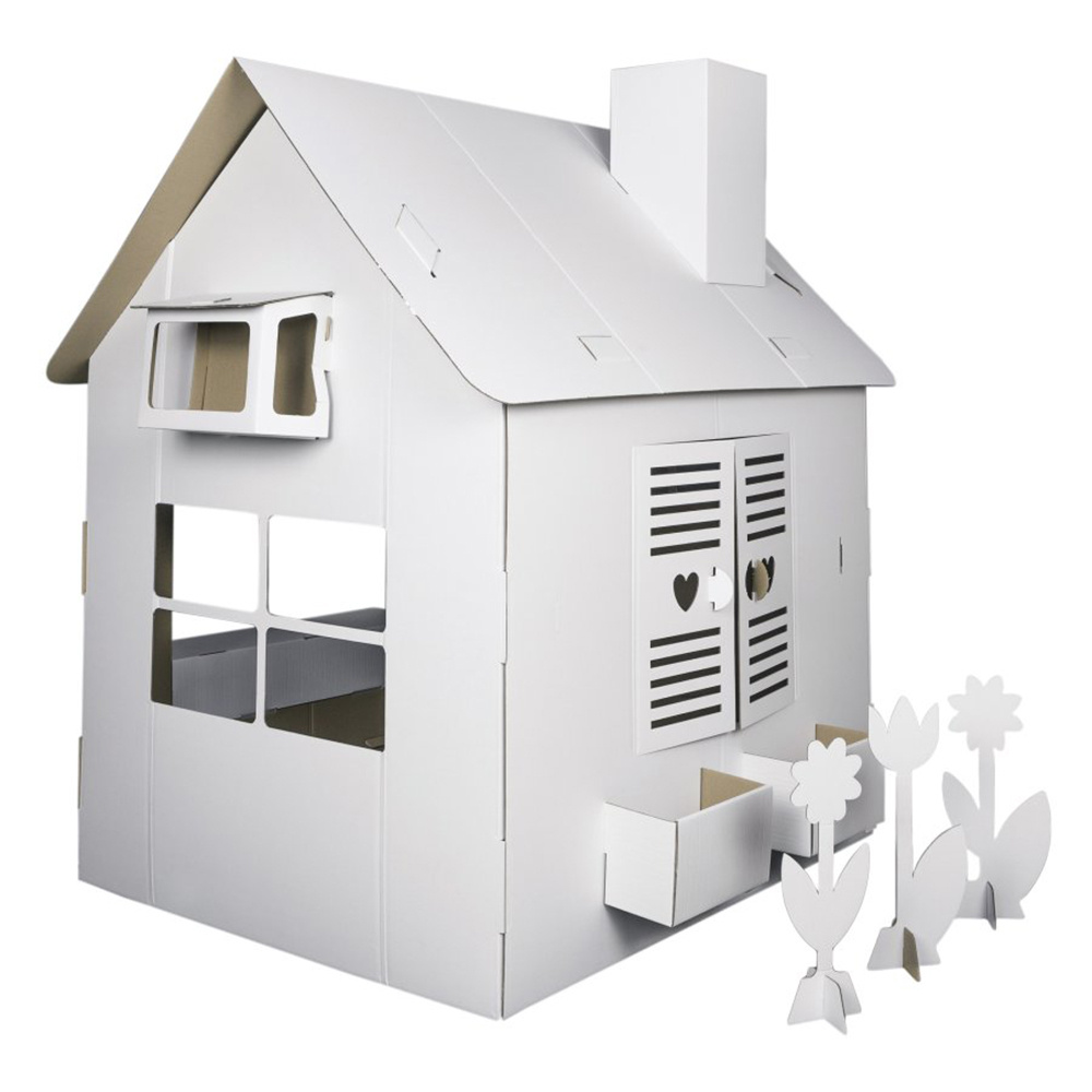 Kartongbyggnad - Blomsterkiosk