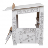 Kartongbyggnad - Marknadsstånd Kartongbyggnad - Marknadsstånd