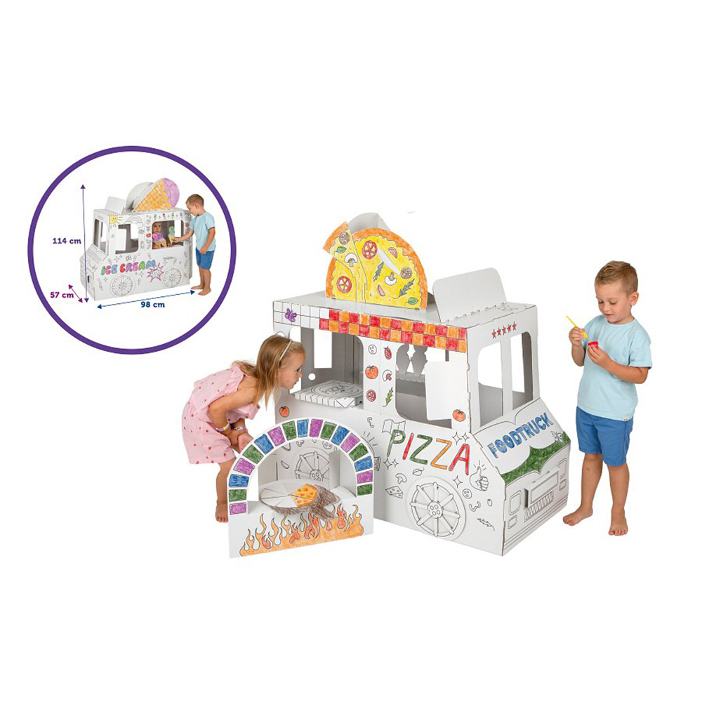 Kartongbyggnad - Food Truck