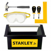 Stanley Jr DIY -  Öppen Verktygslåda + 5 st Verktyg