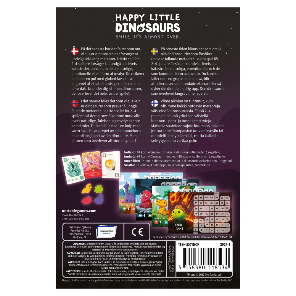 Happy Little Dinosaurs (Swe)