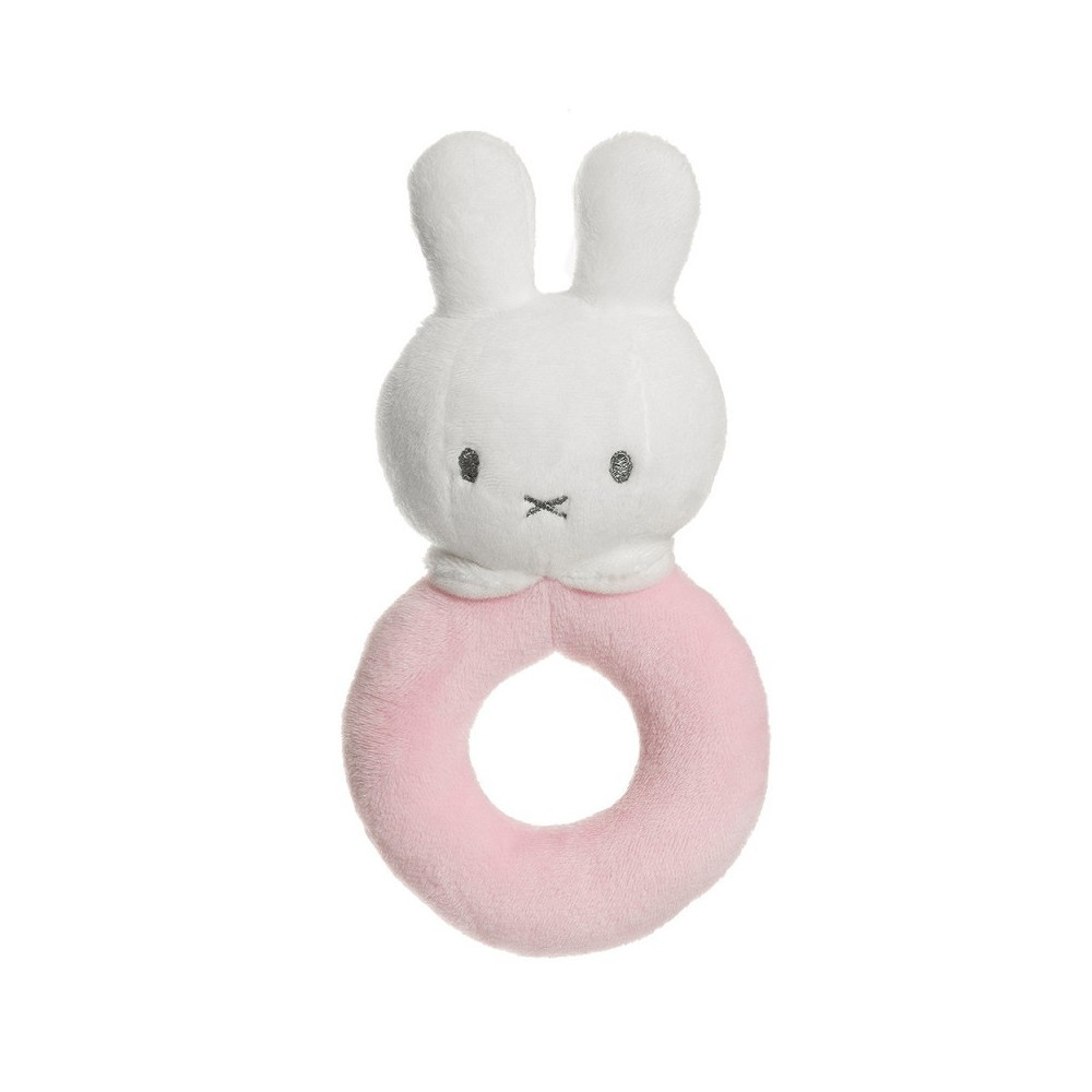 Teddykompaniet - Miffy- skallra, rosa