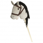 Teddykompaniet Käpphäst Grå med Tyglar 80 cm Teddykompaniet Käpphäst Grå med Tyglar 80 cm