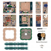 Tonecheer Book Nook - Magical Castle Tonecheer Book Nook - Magical Castle