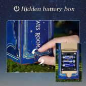 Tonecheer Book Nook - Magic Stars Room Tonecheer Book Nook - Magic Stars Room