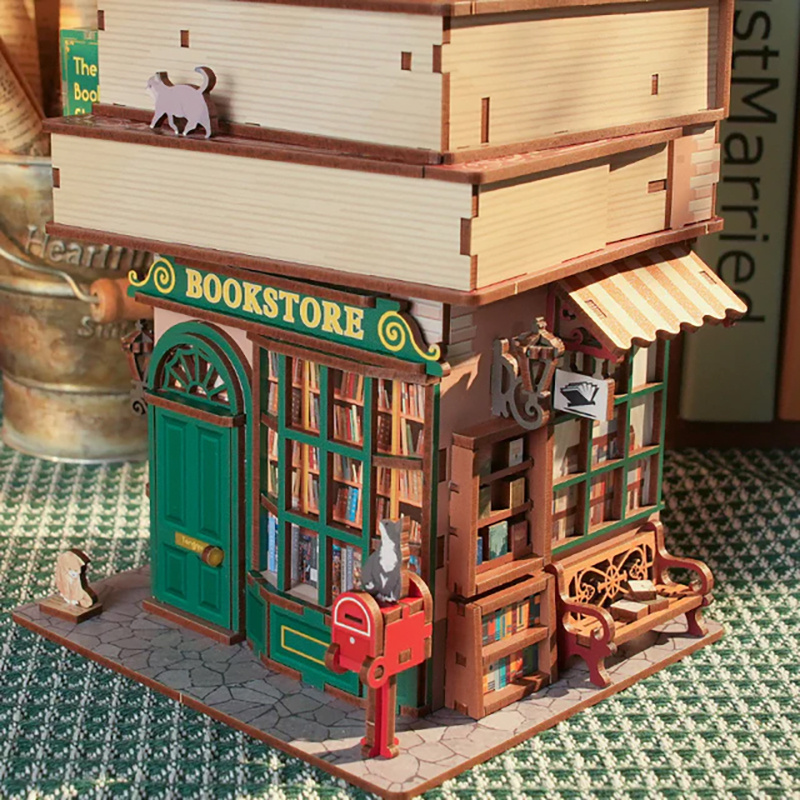 Tonecheer Book Nook - Time Bookstore