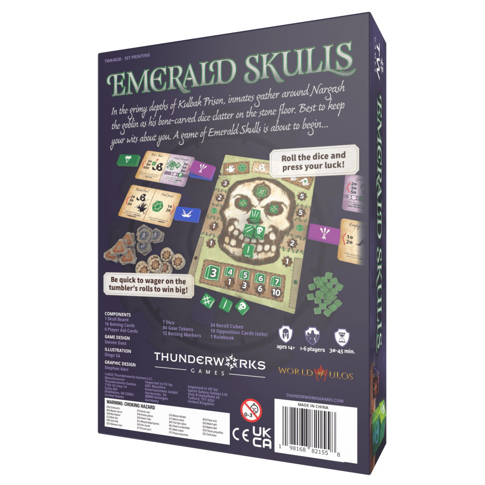 Emerald Skulls