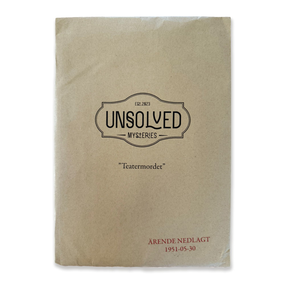 Unsolved Mysteries - Teatermordet
