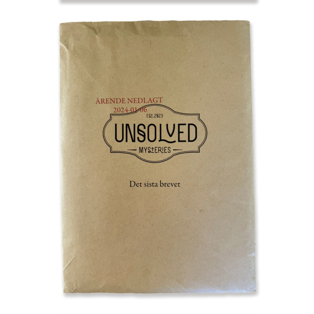 Unsolved Mysteries - Det sista brevet