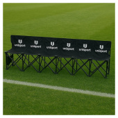 Unisport Hopfällbar Bänk - Svart/Vit Unisport Hopfällbar Bänk - Svart/Vit