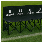 Unisport Hopfällbar Bänk - Svart/Vit Unisport Hopfällbar Bänk - Svart/Vit