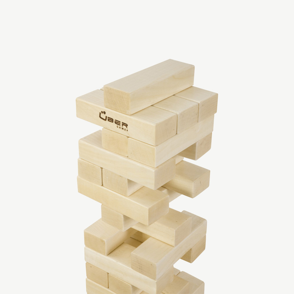 Uber Giant Tumble Tower Hardwood