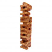 Uber Mega Tumble Tower Varnished Hardwood Uber Mega Tumble Tower Varnished Hardwood