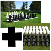 Uber Giant Chess - schackpjäser 60 + förlängare 30 cm Uber Giant Chess - schackpjäser 60 + förlängare 30 cm