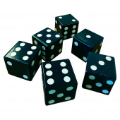 Uber Wooden Dice Gigant Black Uber Wooden Dice Gigant Black