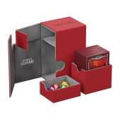 Ultimate Guard Flip´n´Tray Deck Case 80+ Standard Size XenoSkin Red