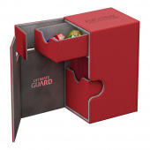Ultimate Guard Flip´n´Tray Deck Case 80+ Standard Size XenoSkin Red Ultimate Guard Flip´n´Tray Deck Case 80+ Standard Size XenoSkin Red
