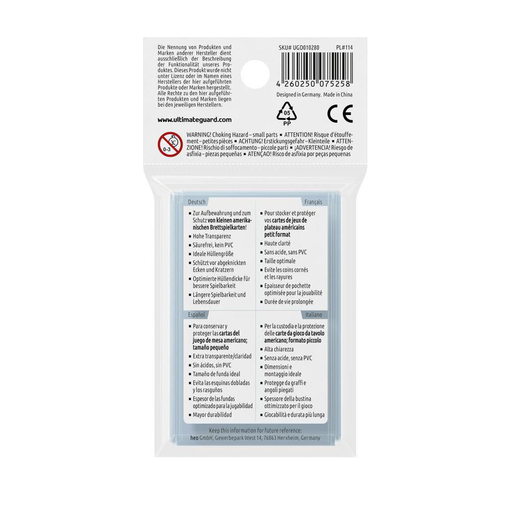 Ultimate Guard Sleeves 44 x 67 mm