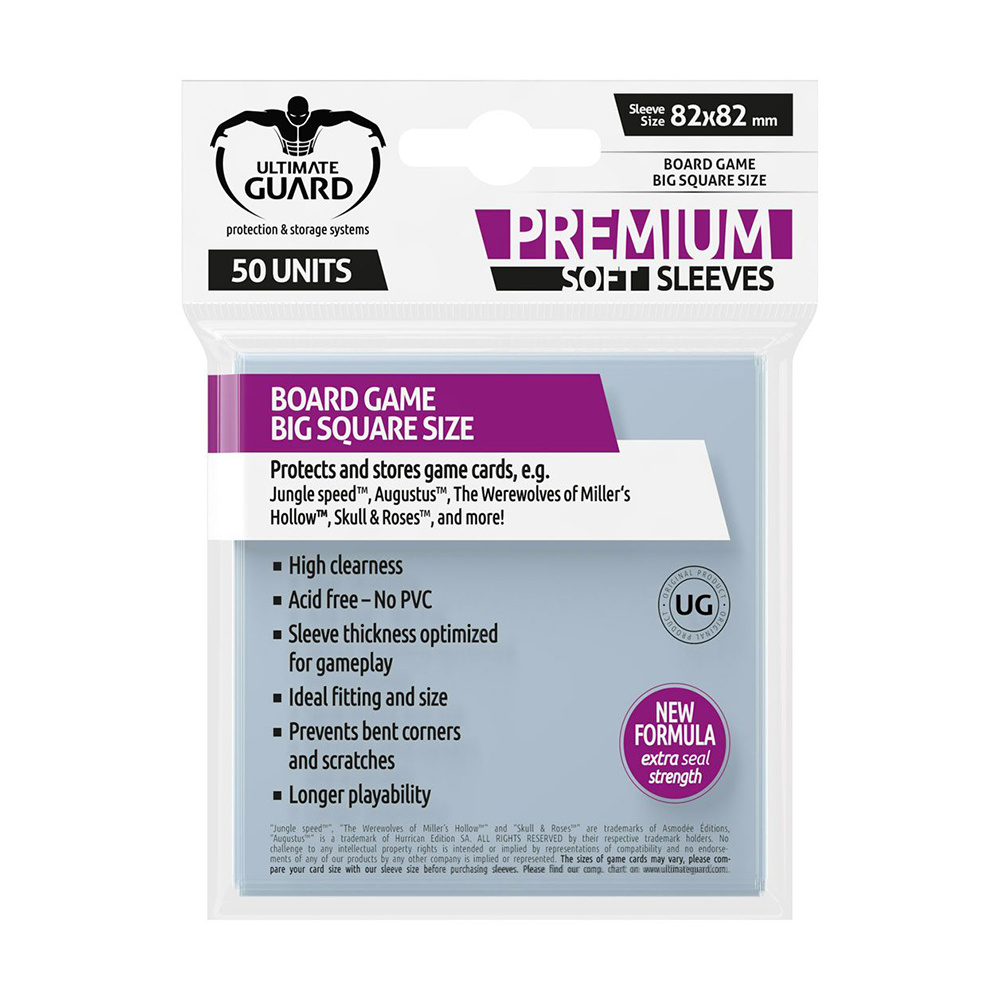 Ultimate Guard Sleeves 82 x 82 mm