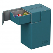 Ultimate Guard Flip´n´Tray Deck Case 80+ Standard Size XenoSkin Petrol Blue Ultimate Guard Flip´n´Tray Deck Case 80+ Standard Size XenoSkin Petrol Blue