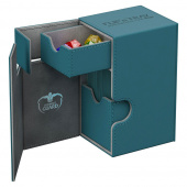 Ultimate Guard Flip´n´Tray Deck Case 80+ Standard Size XenoSkin Petrol Blue Ultimate Guard Flip´n´Tray Deck Case 80+ Standard Size XenoSkin Petrol Blue