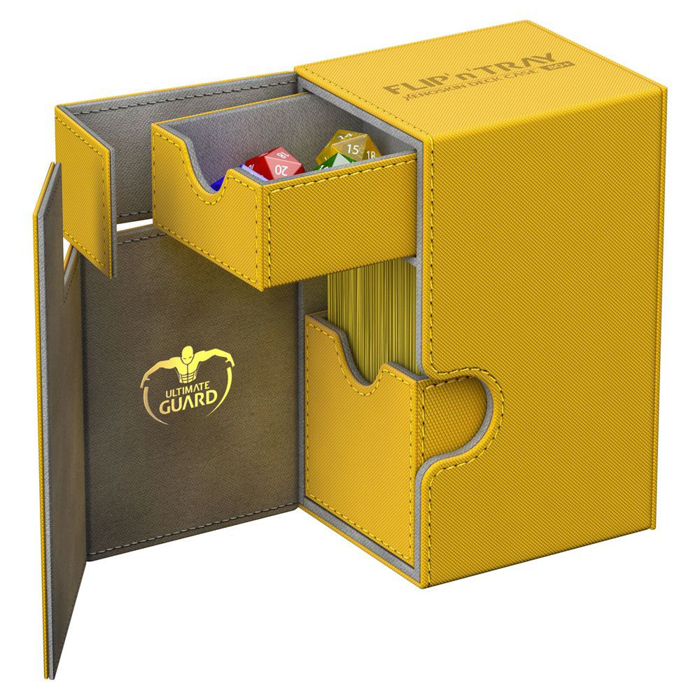 Ultimate Guard Flip´n´Tray Deck Case 80+ Standard Size XenoSkin Amber