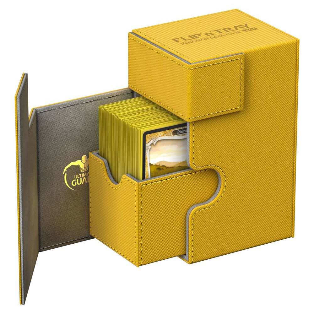 Ultimate Guard Flip´n´Tray Deck Case 80+ Standard Size XenoSkin Amber