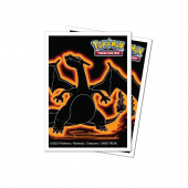 Pokémon TCG: Apex Deck Protector Sleeves - Neon Kanto Charizard Pokémon TCG: Apex Deck Protector Sleeves - Neon Kanto Charizard
