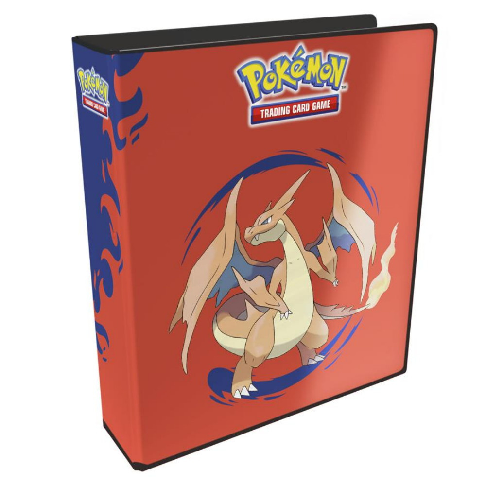 Pokémon TCG: 3-Ring Pärm - Mega Charizard X & Mega Charizard Y