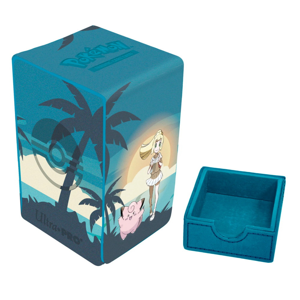 Pokémon TCG: Alcove Tower Deck Box - Lillie and Clefairy