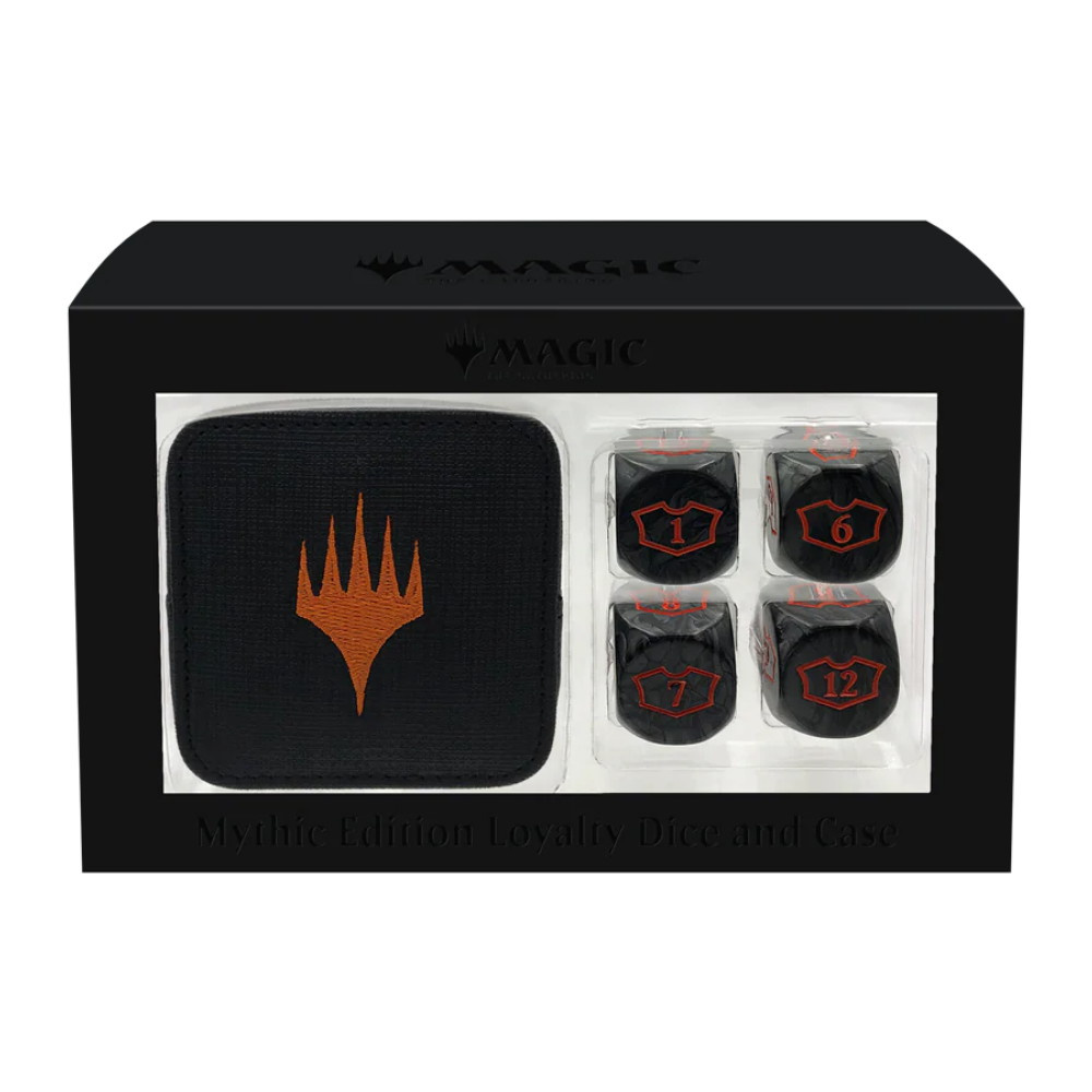 Magic: The Gathering - Loyalty Dice and Case - Mythic Edition